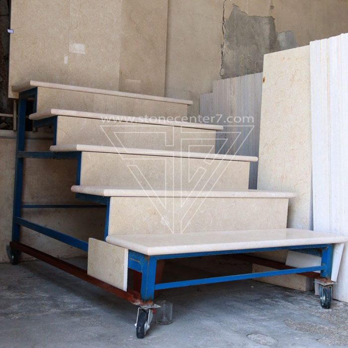 Non-wavy Abadeh Marble, Staircase